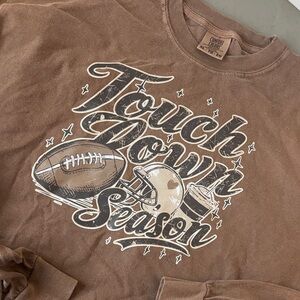 Comfort Colors Brown Graphic Sweatshirt